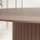 VENTURE HOME H�r�n spisebord, rund - brun MDF (�180) 