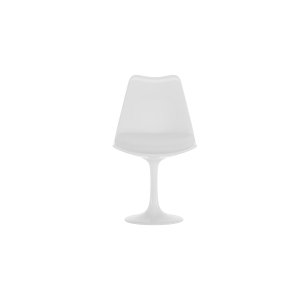 VENTURE HOME Hamden Matstol - 2-pack - Vit / Vit PP + Tyg