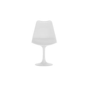 VENTURE HOME Hamden Matstol - 2-pack - Vit / Vit PP + Tyg