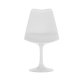 VENTURE HOME Hamden Matstol - 2-pack - Vit / Vit PP + Tyg