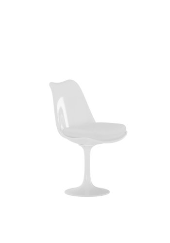 VENTURE HOME Hamden Matstol - 2-pack - Vit / Vit PP + Tyg