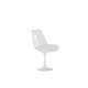 VENTURE HOME Hamden Matstol - 2-pack - Vit / Vit PP + Tyg