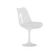 VENTURE HOME Hamden Matstol - 2-pack - Vit / Vit PP + Tyg