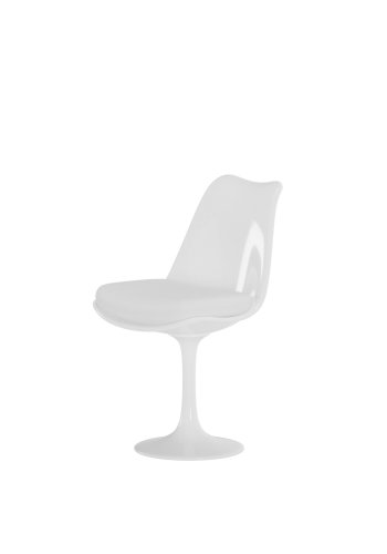 VENTURE HOME Hamden Matstol - 2-pack - Vit / Vit PP + Tyg
