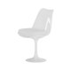 VENTURE HOME Hamden Matstol - 2-pack - Vit / Vit PP + Tyg