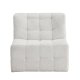 VENTURE DESIGN Malou 1-seters sofa - Metallramme / Beige stoff