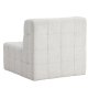 VENTURE DESIGN Malou 1-seters sofa - Metallramme / Beige stoff