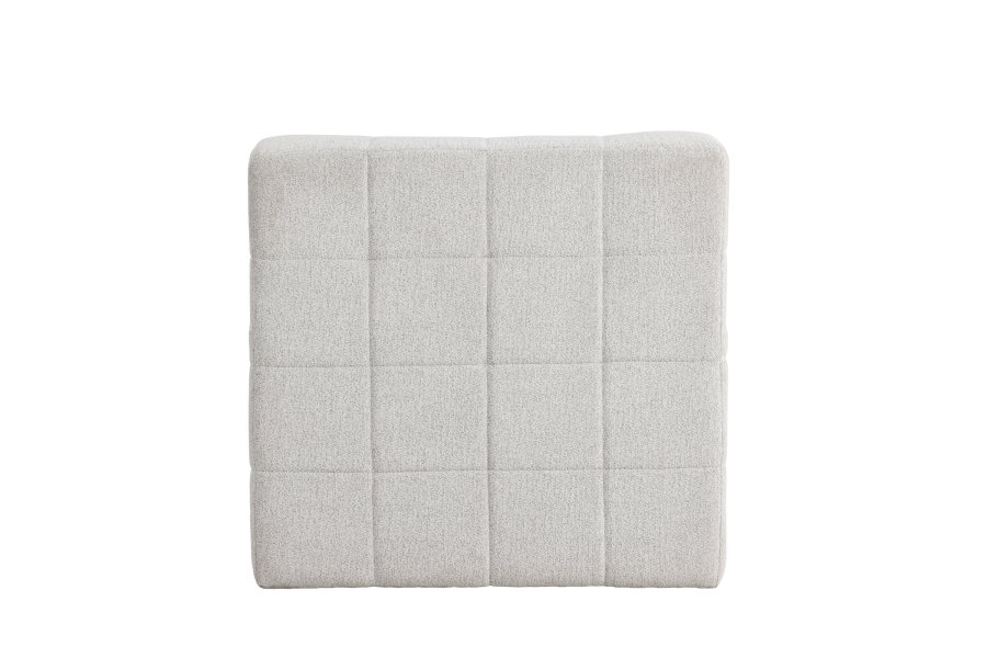 VENTURE DESIGN Malou 1-seters sofa - Metallramme / Beige stoff