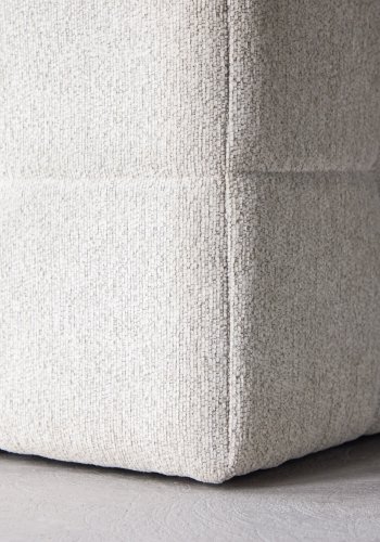VENTURE DESIGN Malou 1-seters sofa - Metallramme / Beige stoff