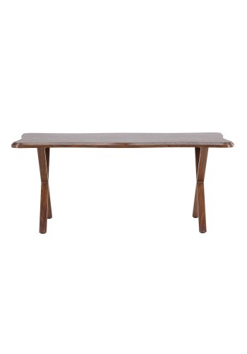 VENTURE DESIGN Fiona spisebord 180x90x75 cm - MDF med valn�d 3D-papir