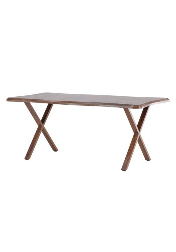 VENTURE DESIGN Fiona spisebord 180x90x75 cm - MDF med valn�d 3D-papir