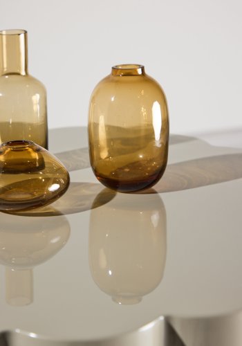 VENTURE DESIGN Krull sidebord, organisk - beige MDF (�45x55)