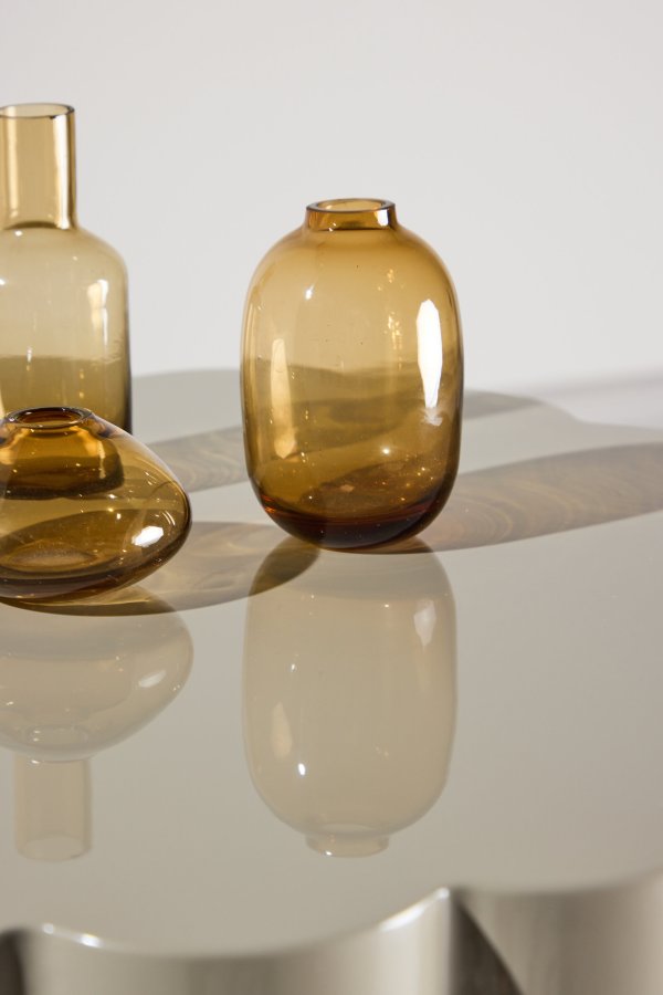 VENTURE DESIGN Krull sidebord ?45x55 cm - MDF blank beige