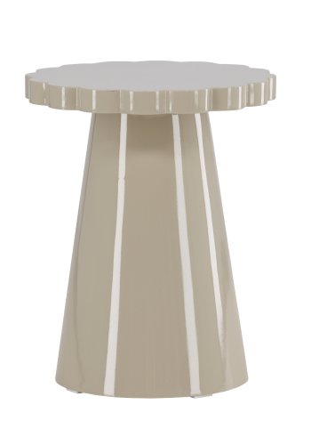 VENTURE DESIGN Krull sidebord ?45x55 cm - MDF blank beige