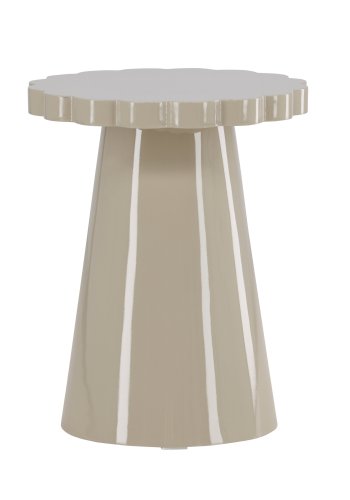 VENTURE DESIGN Krull sidebord ?45x55 cm - MDF blank beige