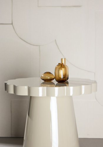 VENTURE DESIGN Krull sidebord, organisk - beige MDF (�45x55)