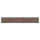 VENTURE DESIGN Dragh v�gh�ngt TV-bord, m. 2 skuffer - MDF med mocca 3D Papir (100x35x28)