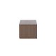 VENTURE DESIGN Dragh v�gh�ngt TV-bord, m. 2 skuffer - MDF med mocca 3D Papir (100x35x28)