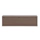 VENTURE DESIGN Dragh v�gh�ngt TV-bord, m. 2 skuffer - MDF med mocca 3D Papir (100x35x28)
