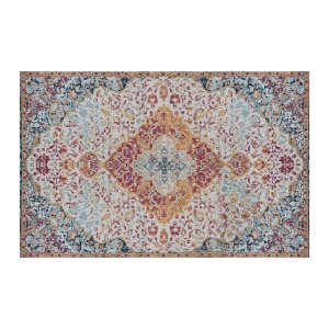 TEPPI Woopamuk176 mnstret teppe, rektangulrt - flerfarget bomull og polyester (180x280)