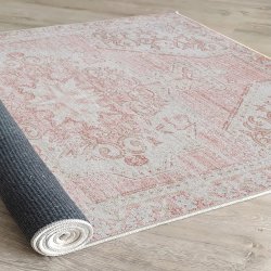 Woopamuk193 gulvt�ppe m. m�nster, rektangul�r - multifarvet bomuld og polyester (160x230)