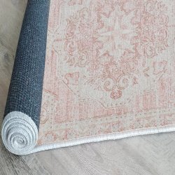 Woopamuk193 gulvt�ppe m. m�nster, rektangul�r - multifarvet bomuld og polyester (160x230)
