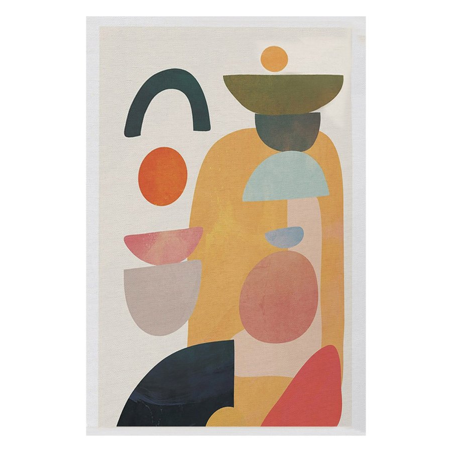 TEPPI Woopamuk272 gulvtppe m. mnster, rektangulr - multifarvet bomuld og polyester (1800x280)