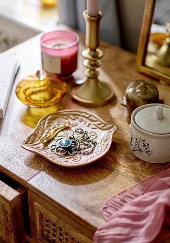 BLOOMINGVILLE Lizz Tray, brun, stengods