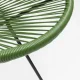KARE DESIGN Acapulco Green lnestol/havestol - grn polyethylen og stl