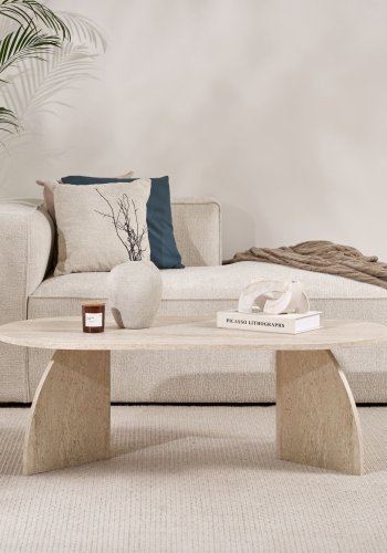 NORDV�RK Melina - Travertin salongbord
