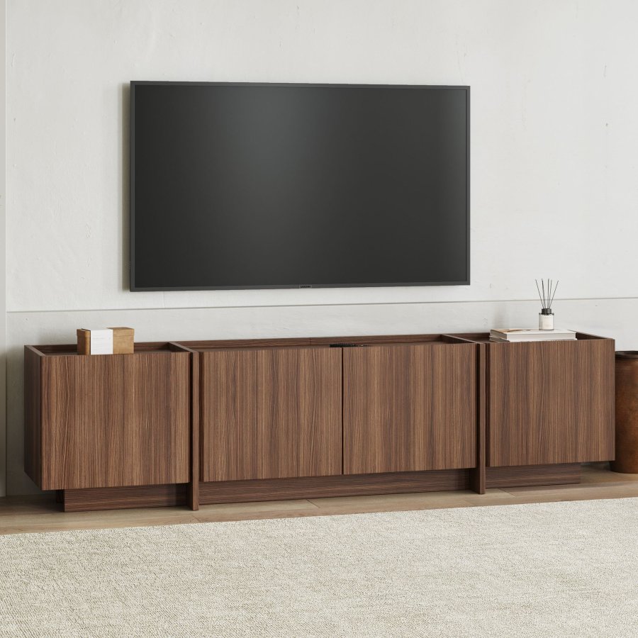 FUNZI LIVING Lowen - Milano Walnut TV-st&auml;ll