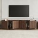 FUNZI LIVING Lowen - Milano Walnut TV-st&auml;ll