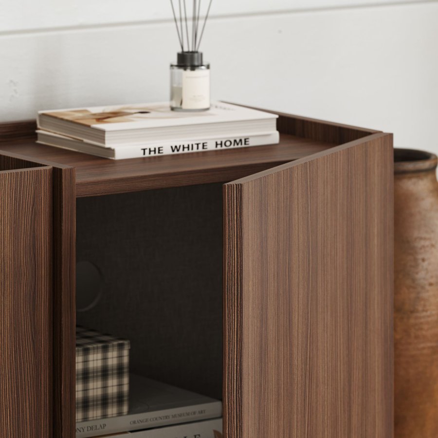 FUNZI LIVING Lowen - Milano Walnut TV-st&auml;ll