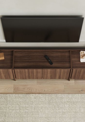 FUNZI LIVING Lowen - Milano Walnut TV-st�ll