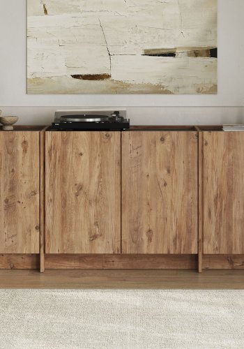 NORDV�RK Dorma - Atlantisk furu, antrasittkonsoll