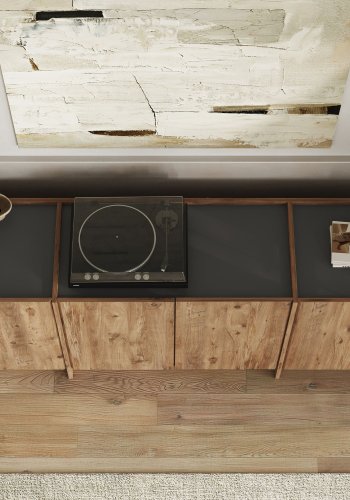 NORDV�RK Dorma - Atlantisk furu, antrasittkonsoll