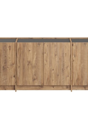 NORDV&Auml;RK Dorma - Atlantisk furu, antrasittkonsoll