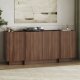 NORDV&Auml;RK Dorma - Milano Walnut Console