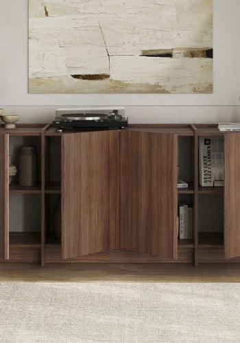 NORDV�RK Dorma - Milano Walnut Console