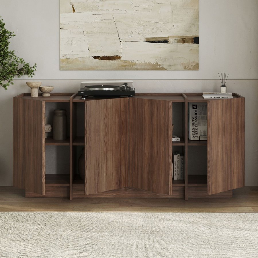 NORDV&Auml;RK Dorma - Milano Walnut Console
