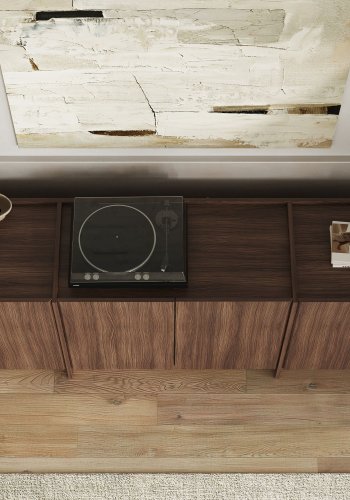NORDV�RK Dorma - Milano Walnut Console