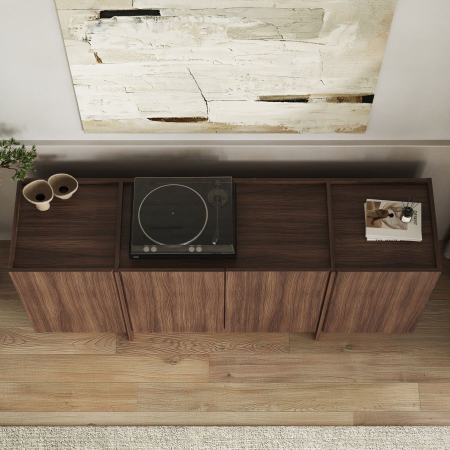 NORDV&Auml;RK Dorma - Milano Walnut Console
