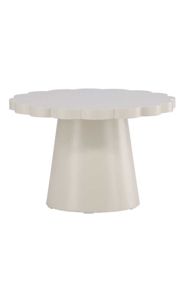 VENTURE DESIGN Krull sofabord ?70x45 cm - MDF beige