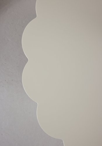 VENTURE DESIGN Krull sofabord, organisk - beige MDF (�70x45)