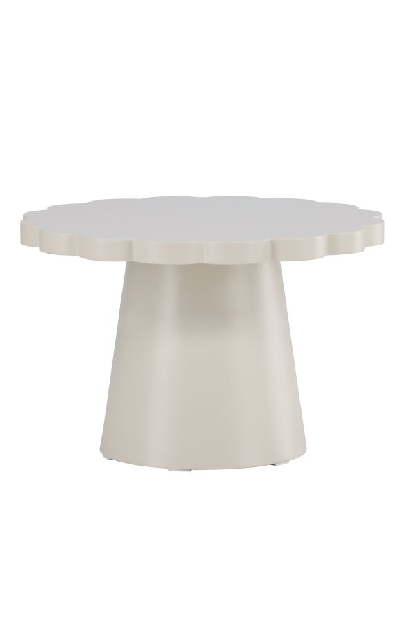 VENTURE DESIGN Krull sofabord ?70x45 cm - MDF beige