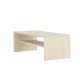 VENTURE DESIGN Telemarket sofabord 110x50x38 cm - MDF med hvidvasket 3D-papir