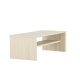VENTURE DESIGN Telemarket sofabord 110x50x38 cm - MDF med hvidvasket 3D-papir