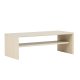 VENTURE DESIGN Telemarket sofabord 110x50x38 cm - MDF med hvidvasket 3D-papir