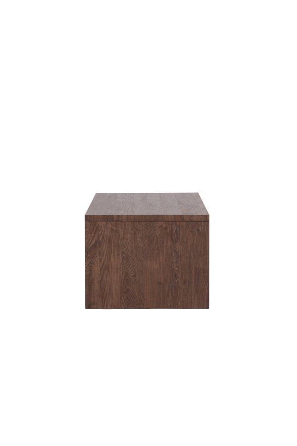 VENTURE DESIGN Telemarket sofabord 110x50x38 cm - MDF med mocca 3D-papir