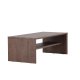 VENTURE DESIGN Telemarket sofabord 110x50x38 cm - MDF med mocca 3D-papir
